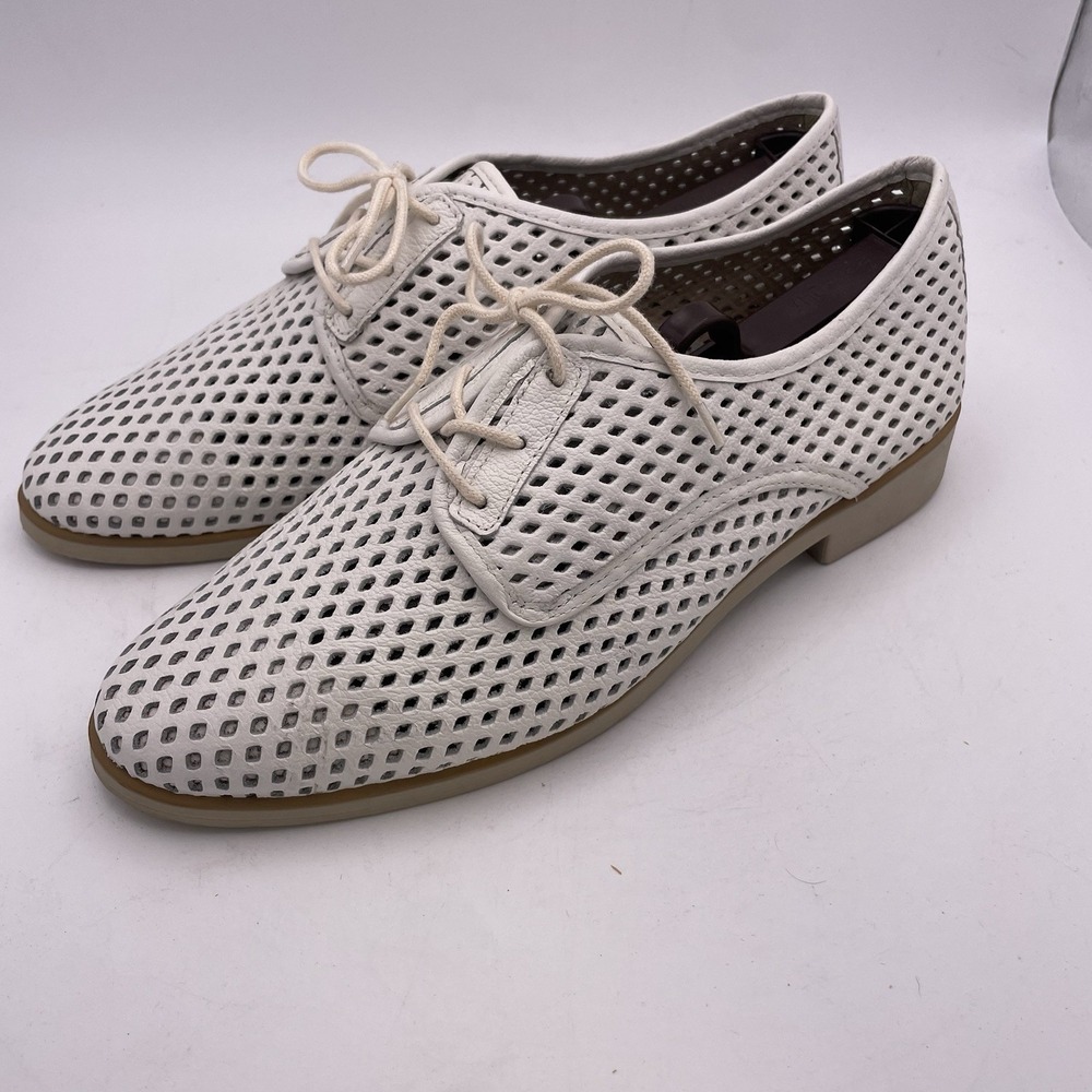 Chelsea Crew Black Label Womens Sz 10 Woody Leather Shoes Stylish Breathable